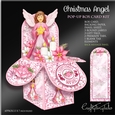 Pink Christmas Angel  Pop-Up Box 