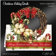 Christmas Holiday Wreath Tent Card-3