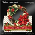 Christmas Holiday Wreath Tent Card-5