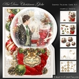 ArtDeco Christmas Globe Card Kit-2