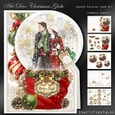 ArtDeco Christmas Globe Card Kit-4