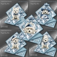 Christmas Westie Spring Top BUMPER Kit