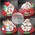 Grrristmas Tiger Rocking Card BUNDLE