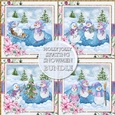 Holly Jolly Skating Snowmen BUNDLE