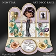 New Year Art Deco Glam Easel-3