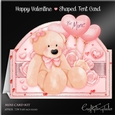 Happy Valentine Shaped Tent Card-3