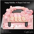 Happy Valentine Shaped Tent Card-4