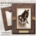 Vintage Horse And Girl Mini Kit-6