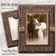 Vintage Horse And Girl Mini Kit-7