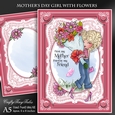 Mothers Day Girl With Flowers Kit-1