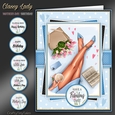 Classy Lady 6x8 Card Front Mini Kit-2