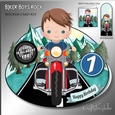 Biker Boys Rocker Card Mini Kit-1
