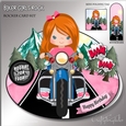 Biker Girls Rocker Card Minikit-2