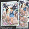 BESTIES-Brown Hair Blue Series
