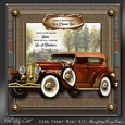 Vintage Car Card Front Mini Kit-1