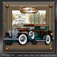 Vintage Car Card Front Mini Kit-2