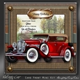 Vintage Car Card Front Mini Kit-3