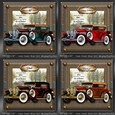 Vintage Car Card Front BUMPER