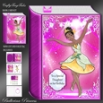 Hot Pink Princess Ballerina Book-3
