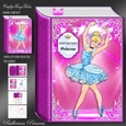 Hot Pink Princess Ballerina Book-5