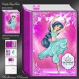 Hot Pink Princess Ballerina Book-6