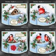 Christmas Bullfinch Bendi Fold BUNDLE