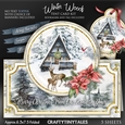 Winter Woods Circle Tent Card Kit-2