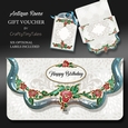 Antique Roses Gift Voucher MiniKit-2