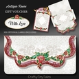 Antique Roses Gift Voucher MiniKit-3