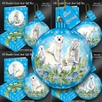 Christmas Bears 3D-Bauble BUNDLE