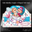 Cute Valentine Couple Tent Card-2