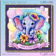 Baby Party Elephant 7x7 MiniKit-4