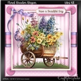 Floral Wooden Wagon MiniKit-1