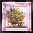 Floral Wooden Wagon MiniKit-2