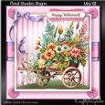 Floral Wooden Wagon MiniKit-3