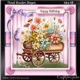 Floral Wooden Wagon MiniKit-6