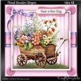 Floral Wooden Wagon MiniKit-7