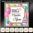 Birthday Wordart Cardfront Topper Kit