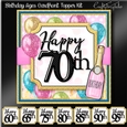 Birthday Ages Cardfront Topper Kit 3