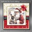 Santa And The French Bulldogs Kit-12
