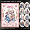 Virgin Mary Cardfront Toppers Pyramage -1