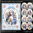 Virgin Mary Cardfront Toppers Pyramage -3