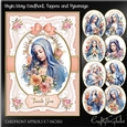 Virgin Mary Cardfront Toppers Pyramage -4