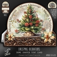 Christmas Decorations Dome Tent Card-5