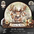 Christmas Decorations Dome Tent Card-11