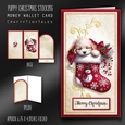 Puppy Christmas Stocking Money Card Kit-17