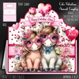 Cute Valentine Animal Couples Kit-7
