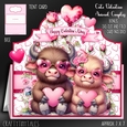 Cute Valentine Animal Couples Kit-8