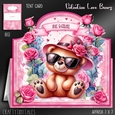 Valentine Love Bears Card Kit-2