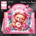Valentine Love Bears Card Kit-5